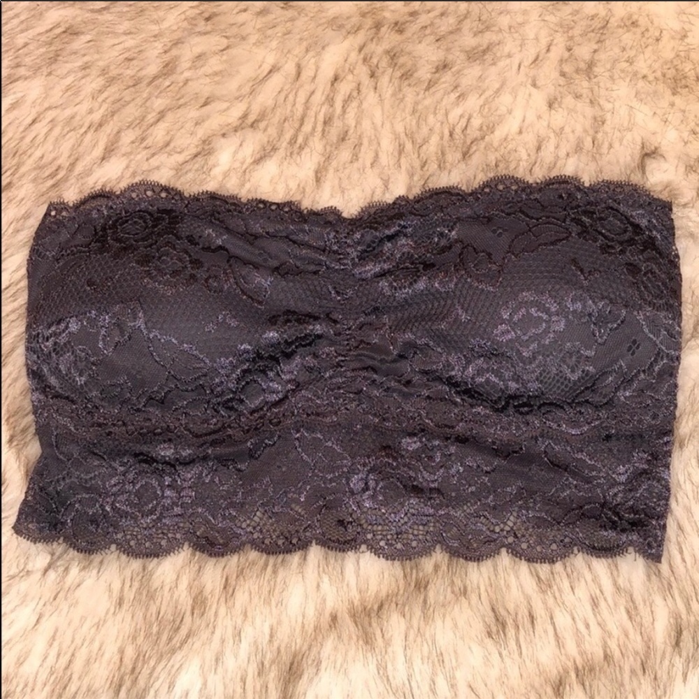 Dark Gray Lace Bralette 3 for $25
